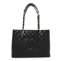Chanel Black Caviar Grand Tote