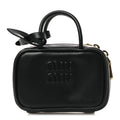Miu Miu Black Leather Mini Bag