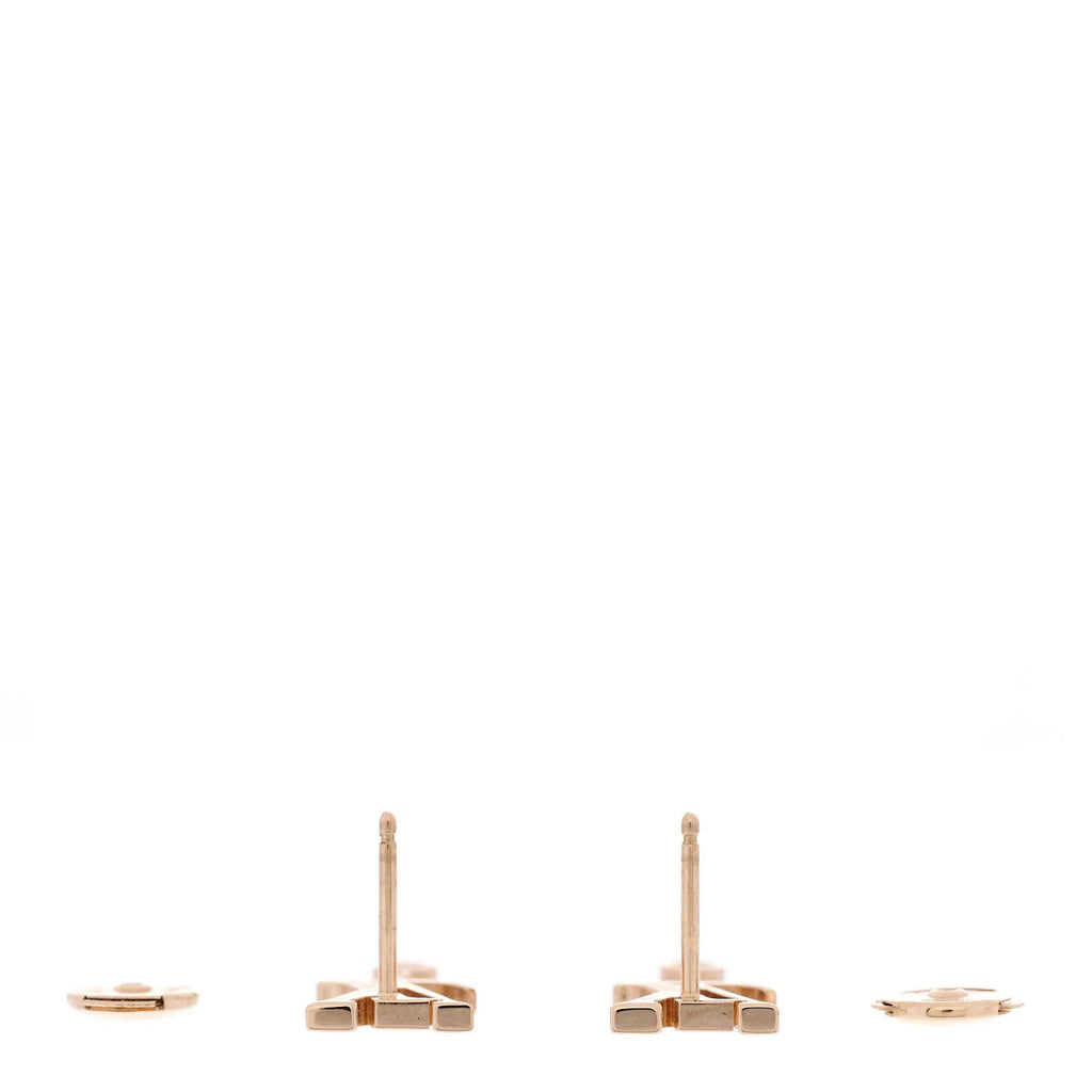 Louis Vuitton Gold LV Earrings