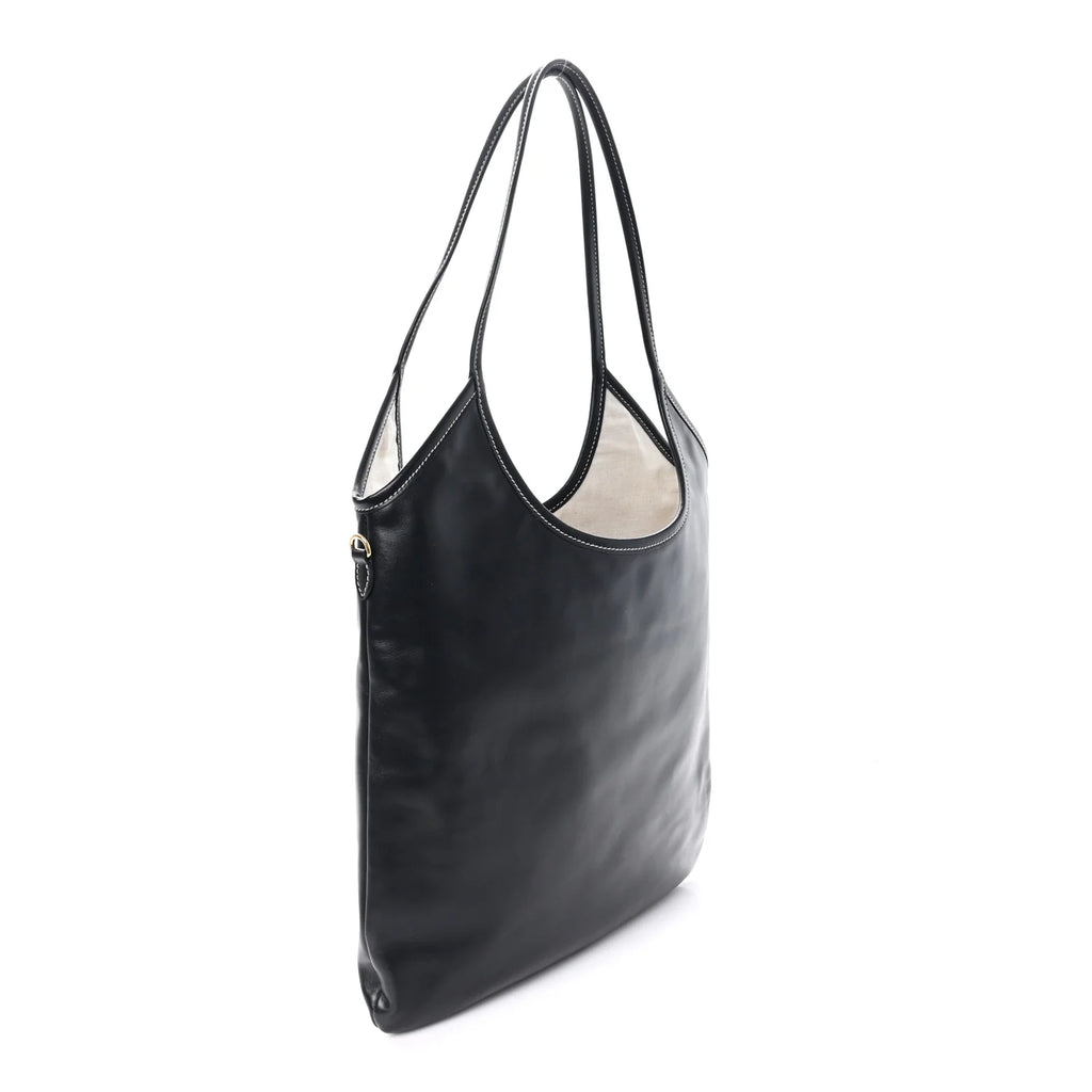 Miu Miu Black Leather Tote