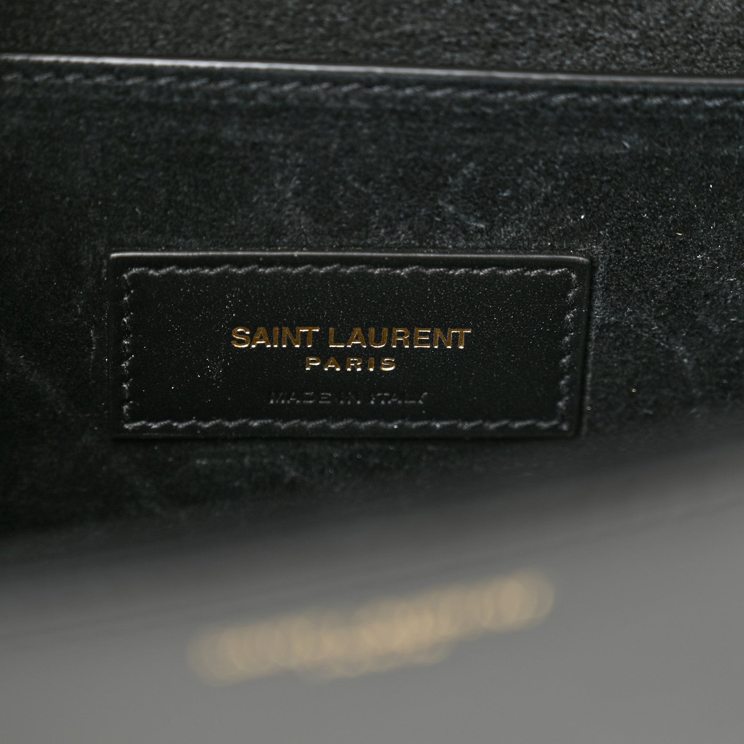 Saint Laurent Black Leather Bag