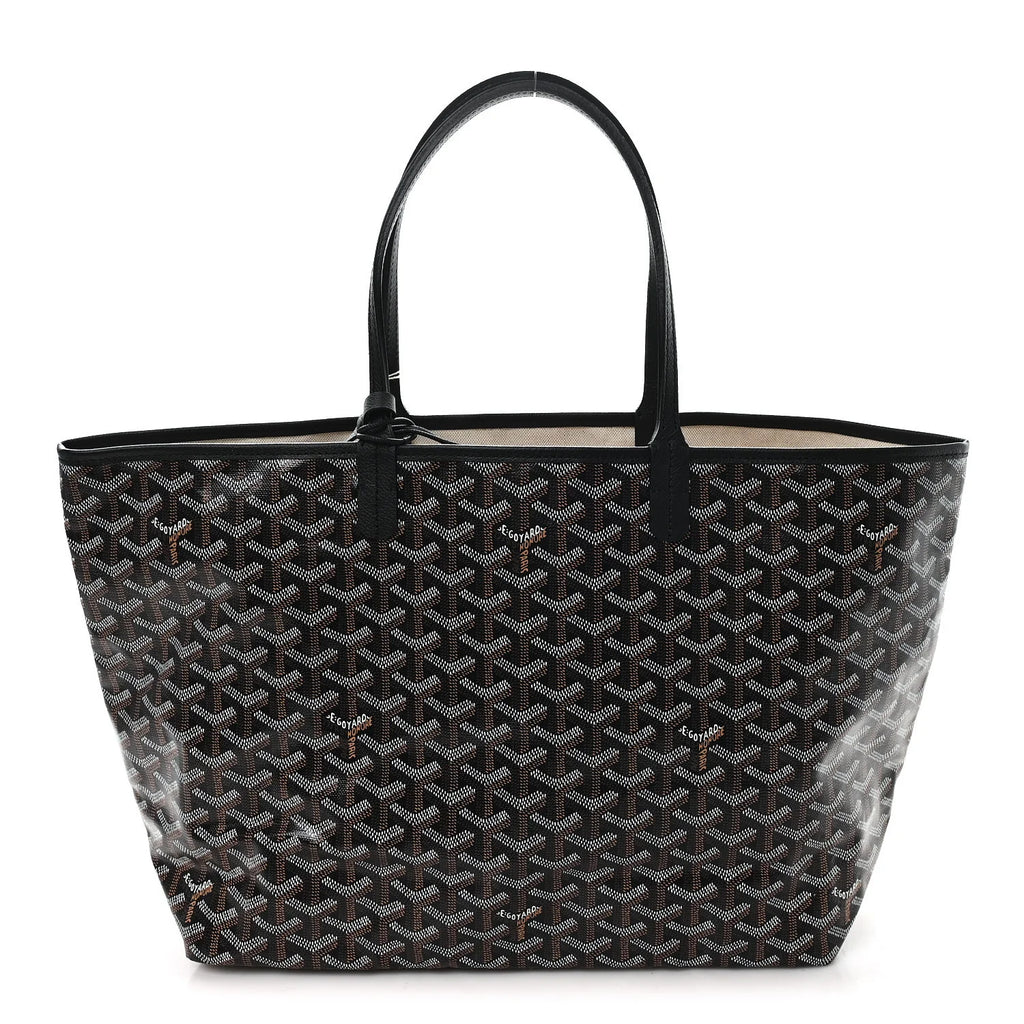 Goyard Black Goyardine Saint Louis