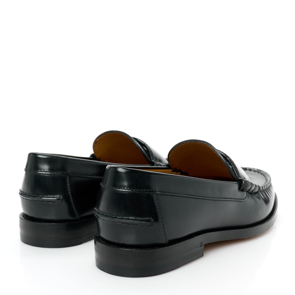 Gucci Black Patent Leather Loafers