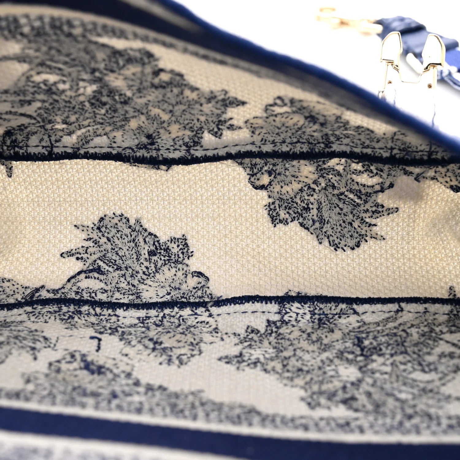 Dior Blue Toile de Jouy Bag
