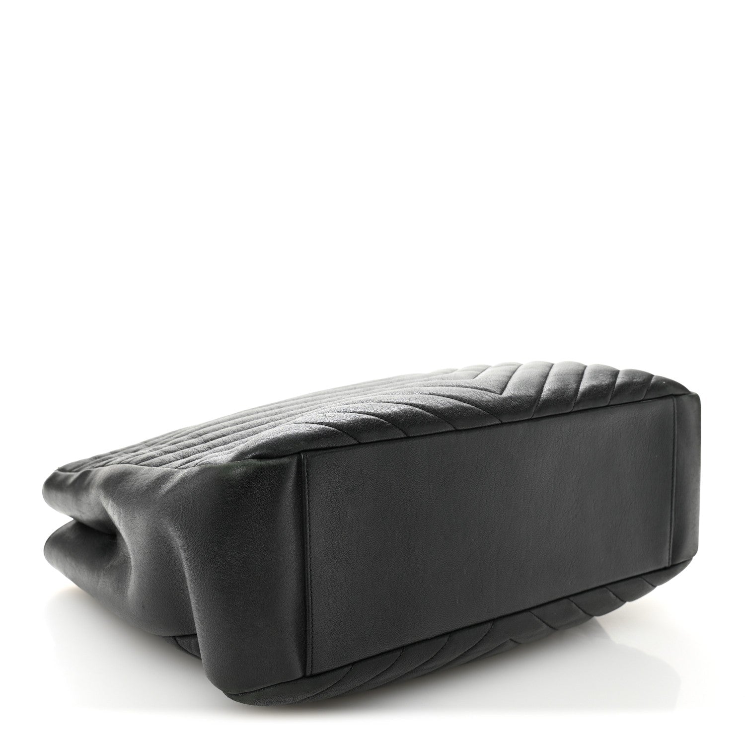Saint Laurent Black Quilted Tote