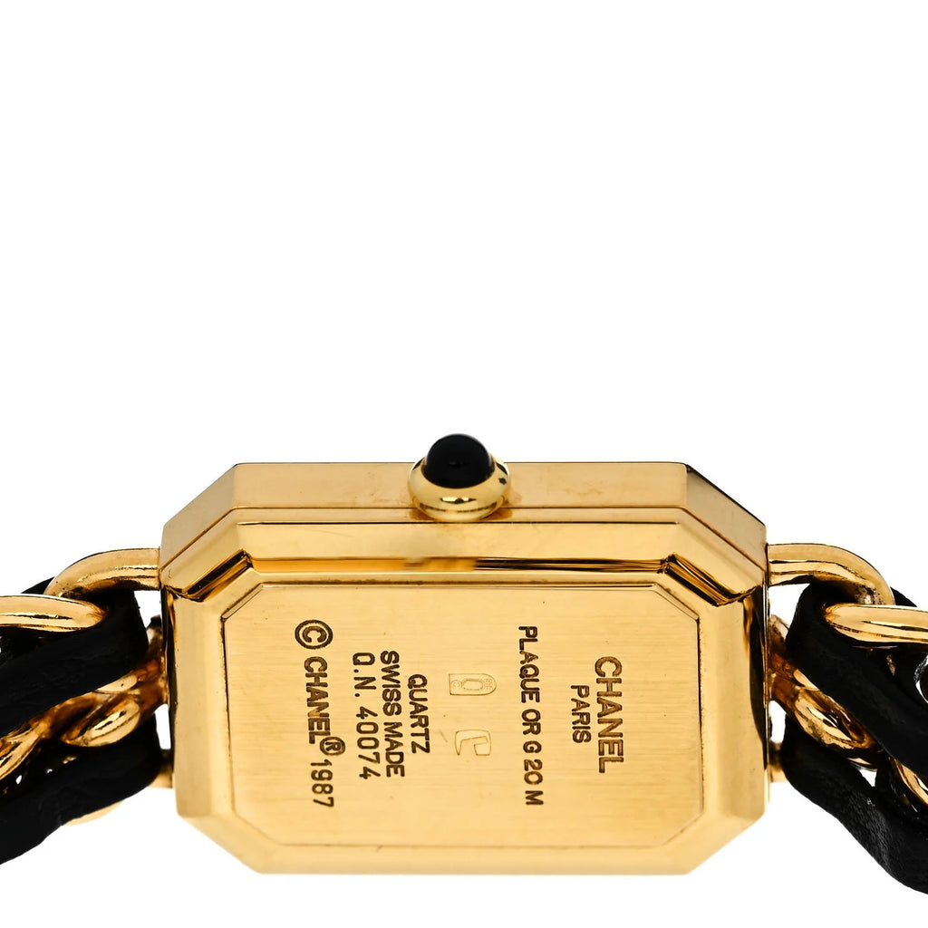 Chanel Premiere Gold Chain Watch