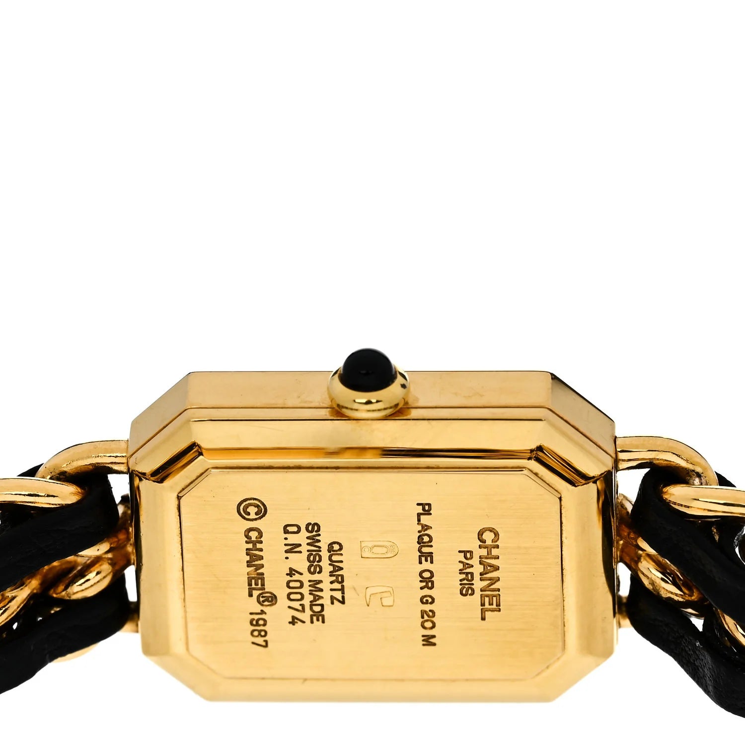 Chanel Premiere Gold Chain Watch