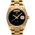 Rolex Day-Date Yellow Gold Black