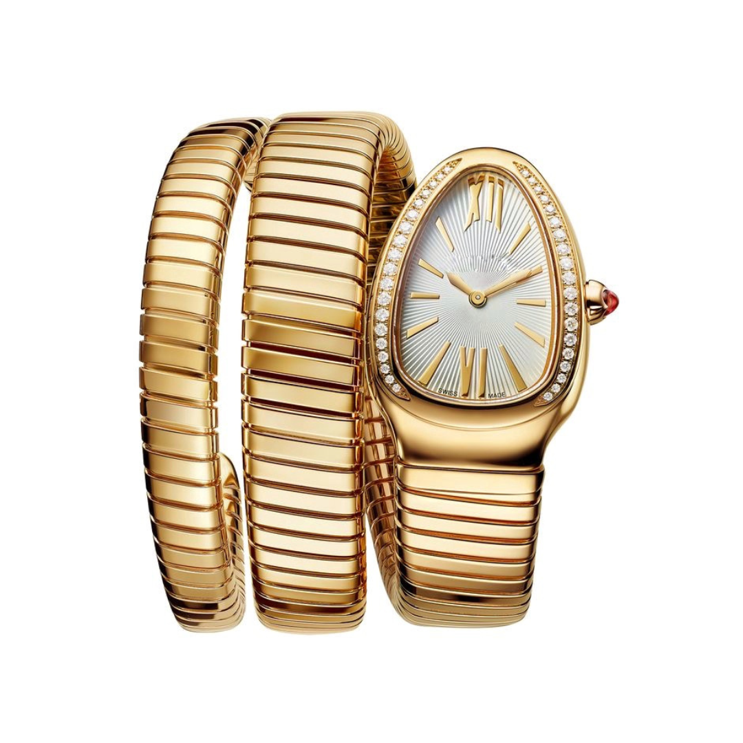 Bvlgari Serpenti Tubogas Gold Diamond