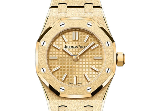 Audemars Piguet Frosted Gold Royal Oak