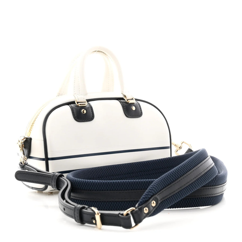 Dior White Leather Mini Vibe