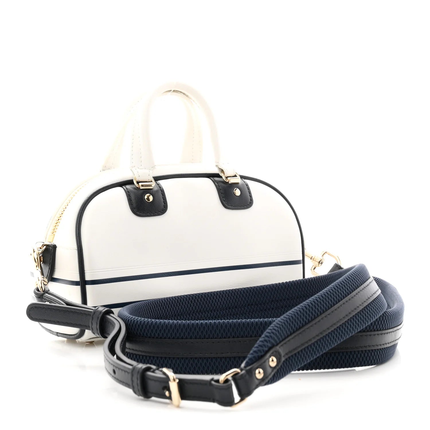 Dior White Leather Mini Vibe