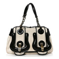 Fendi Canvas Patent B. Bag