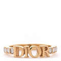 Dior Gold Evolution Crystal Ring