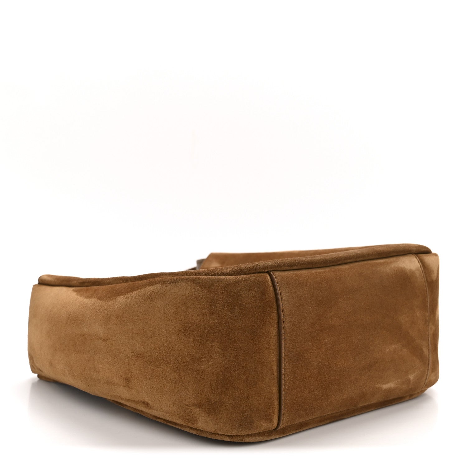 Saint Laurent Brown Suede Hobo