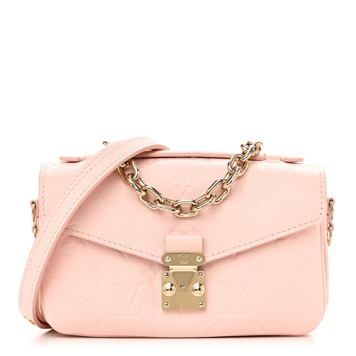 Louis Vuitton Pink Empreinte Pochette Métis