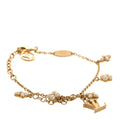 Louis Vuitton Gold Pearl Monogram Bracelet