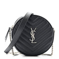 Saint Laurent Black Round Bag