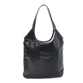 Miu Miu Black Leather Tote