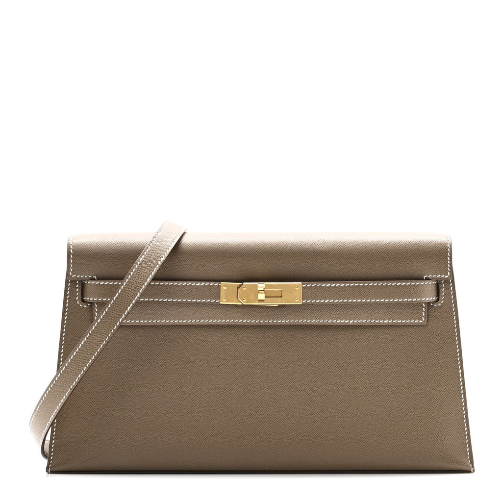 Hermes Etoupe Epsom Kelly Bag