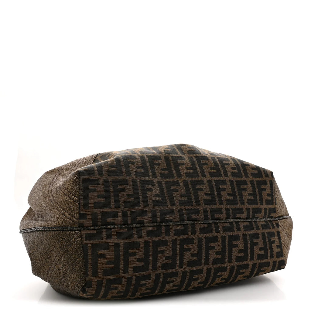 Fendi Metallic Zucca Spy Bag