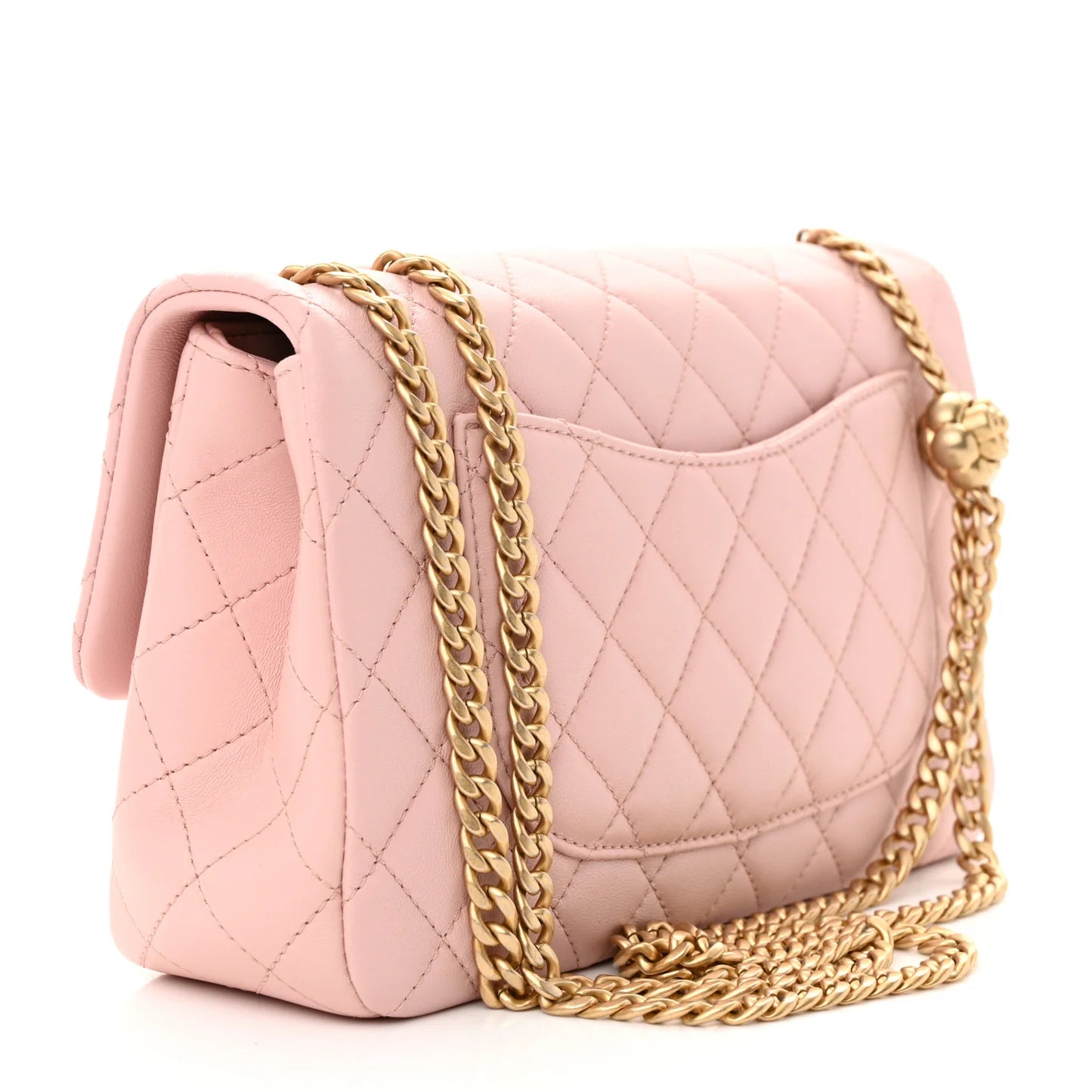 Chanel Pink Quilted Lambskin Bag