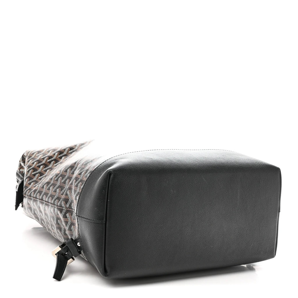 Goyard Black Goyardine Alpin Backpack