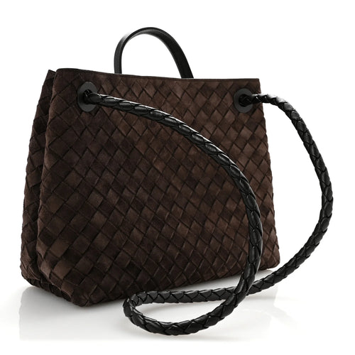 Bottega Veneta Suede Intrecciato Andiamo