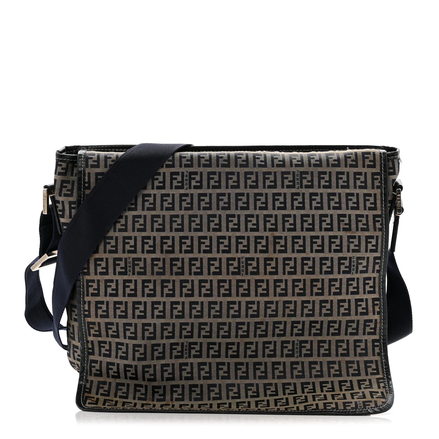 Fendi Zucca Monogram Canvas Messenger