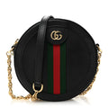 Gucci Black Round Shoulder Bag