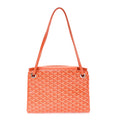 Goyard Orange Goyardine Marie-Galante Bag