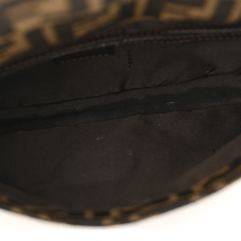 Fendi Zucca Monogram Canvas Baguette