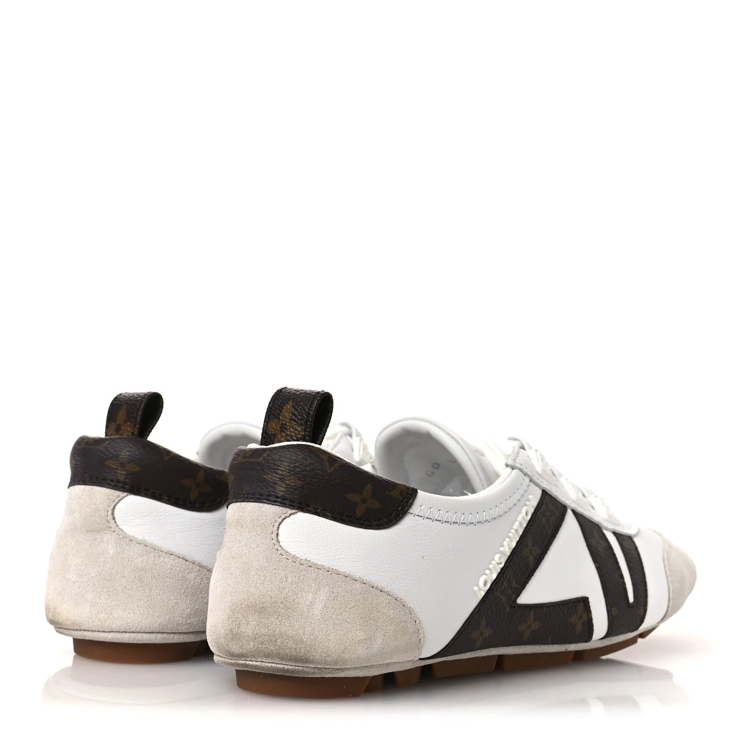 Louis Vuitton White Monogram Sneakers