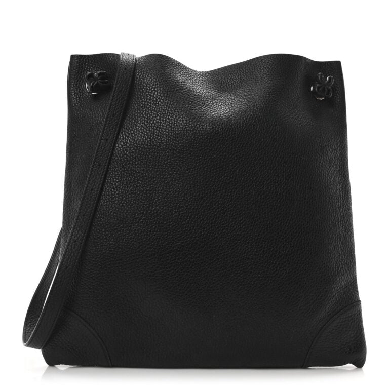 Loewe Black Grained Leather Bag