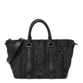 Dior Black Oblique Jacquard Tote