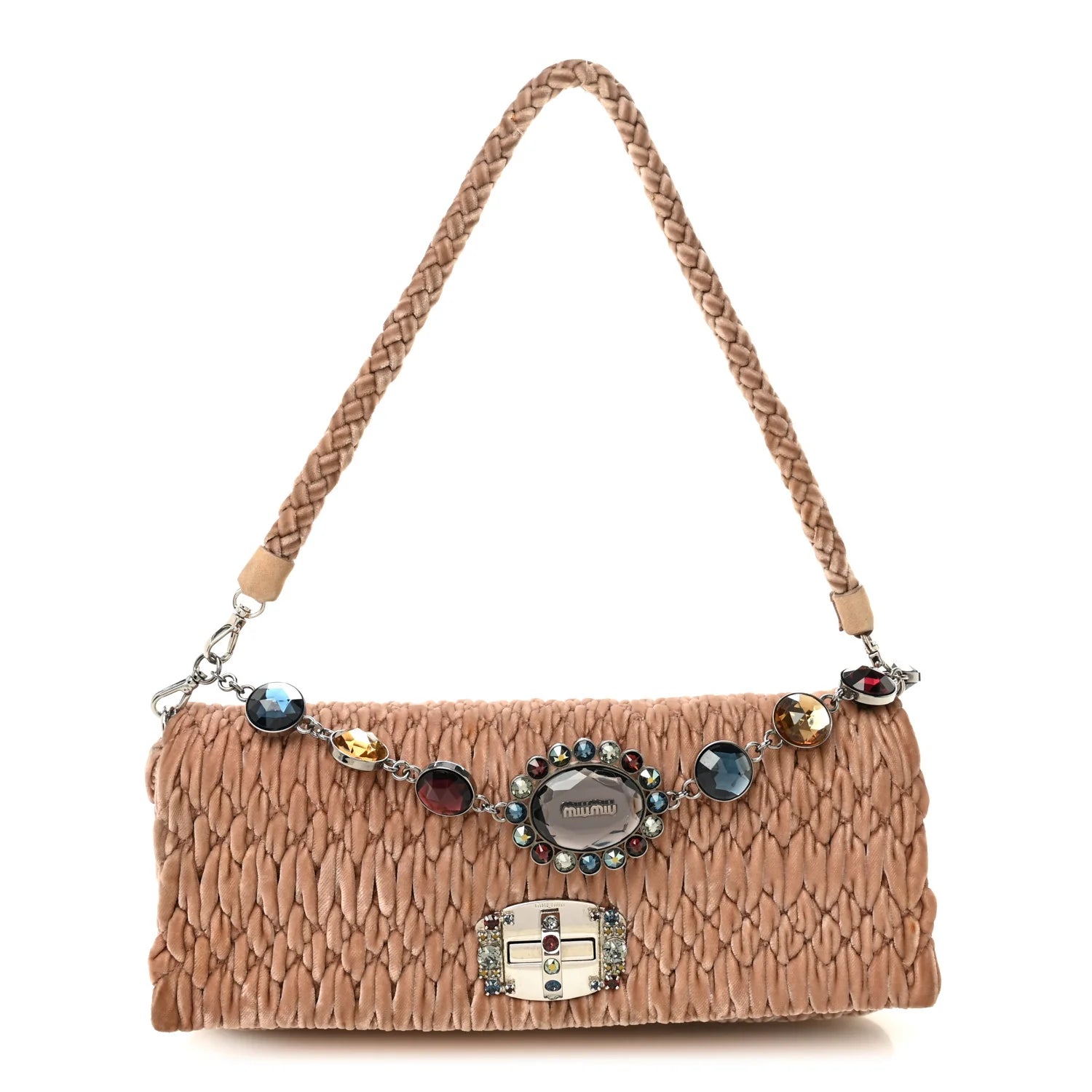 Miu Miu Nude Jewel Bag