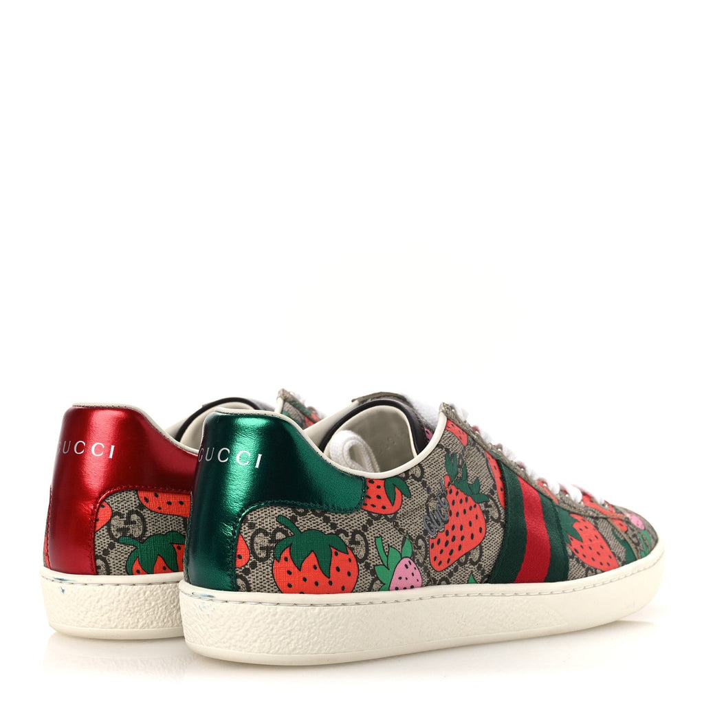 Gucci Strawberry GG Supreme Sneakers