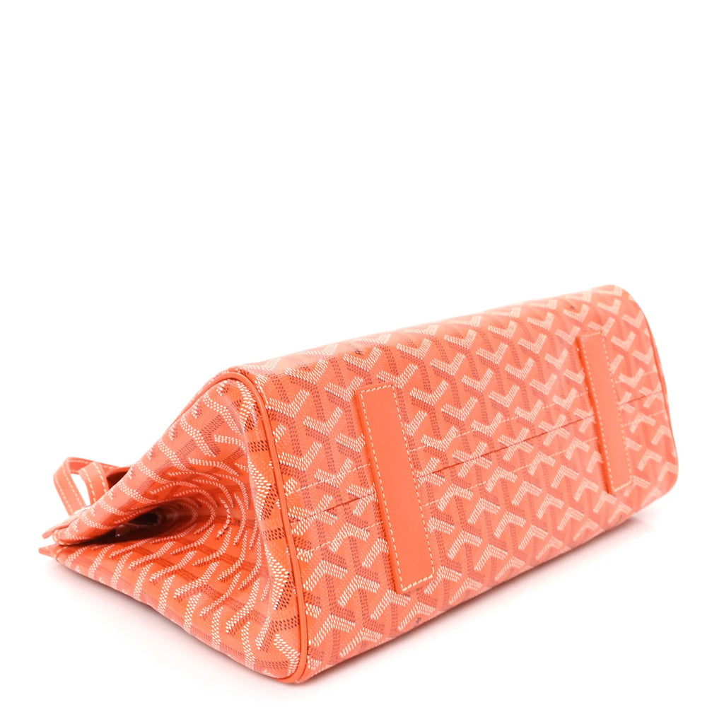 Goyard Orange Goyardine Marie-Galante Bag