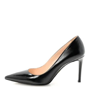 Prada Black Pointed-Toe Pumps