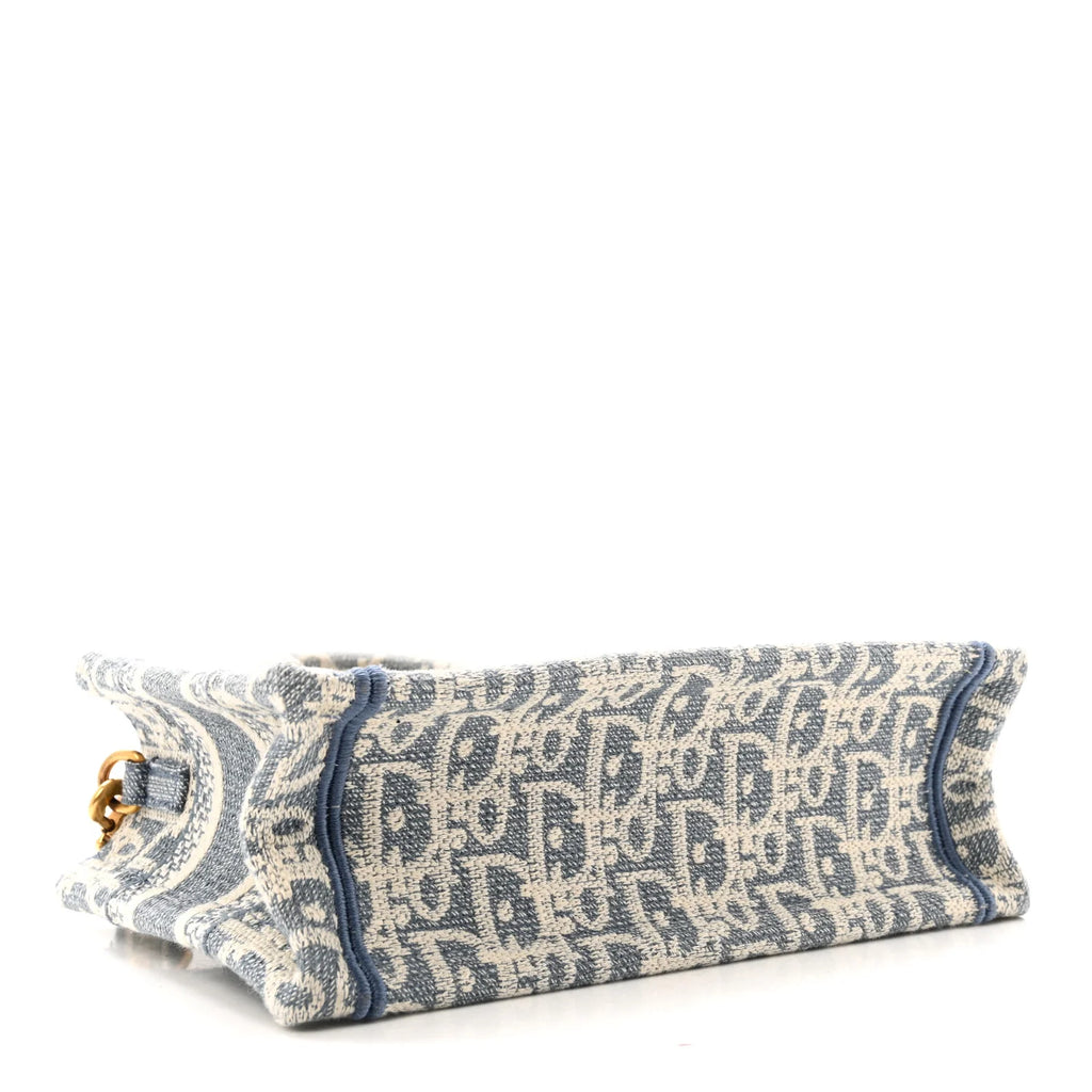 Dior Mini Blue Oblique Tote