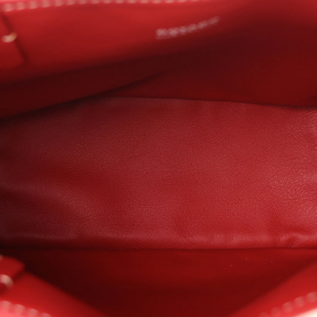 Goyard Red Goyardine Belharra Tote