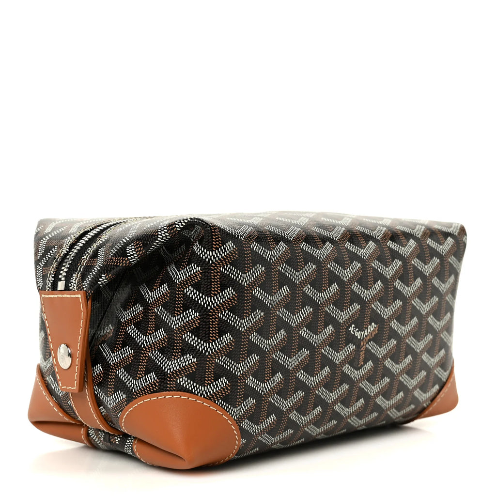 Goyard Black Goyardine Toiletry Pouch
