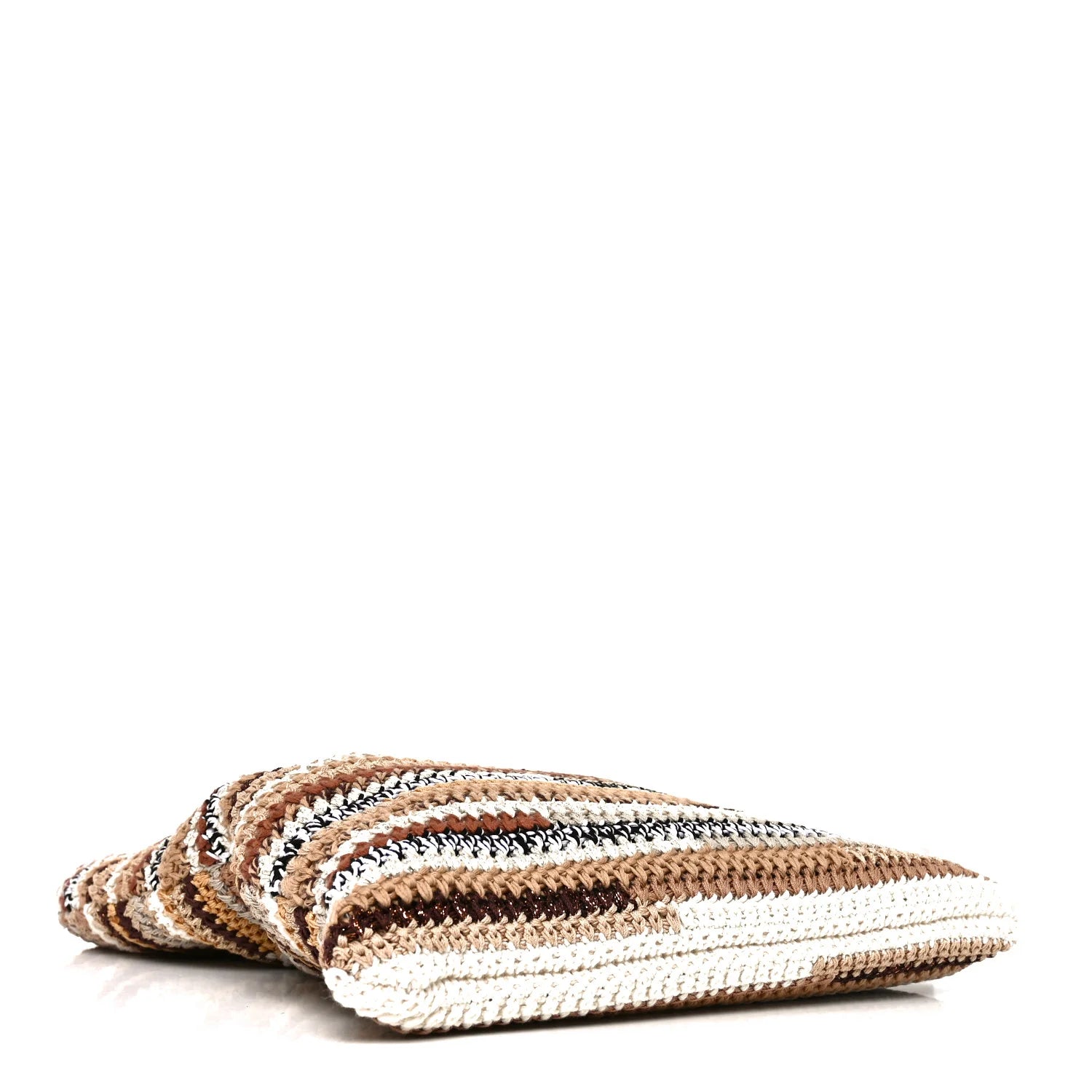 Miu Miu Multicolor Crochet Tote