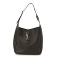 Saint Laurent Black Leather Hobo