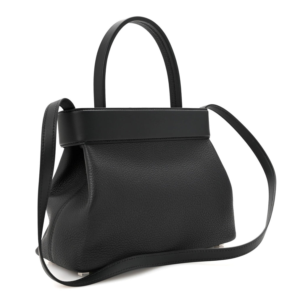 Hermes Black Grained 24/24 Bag