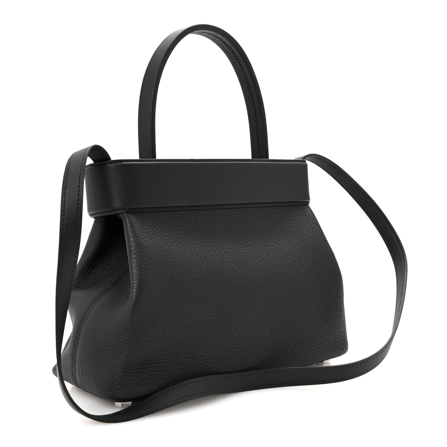 Hermes Black Grained 24/24 Bag