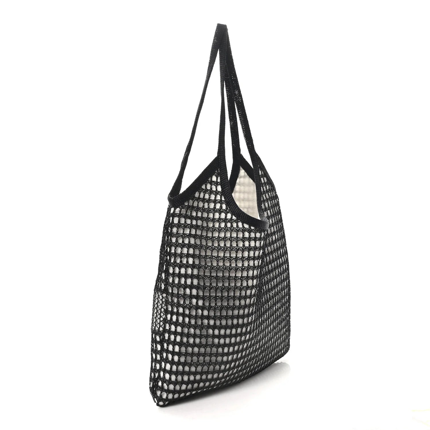 Miu Miu Black Crochet Tote