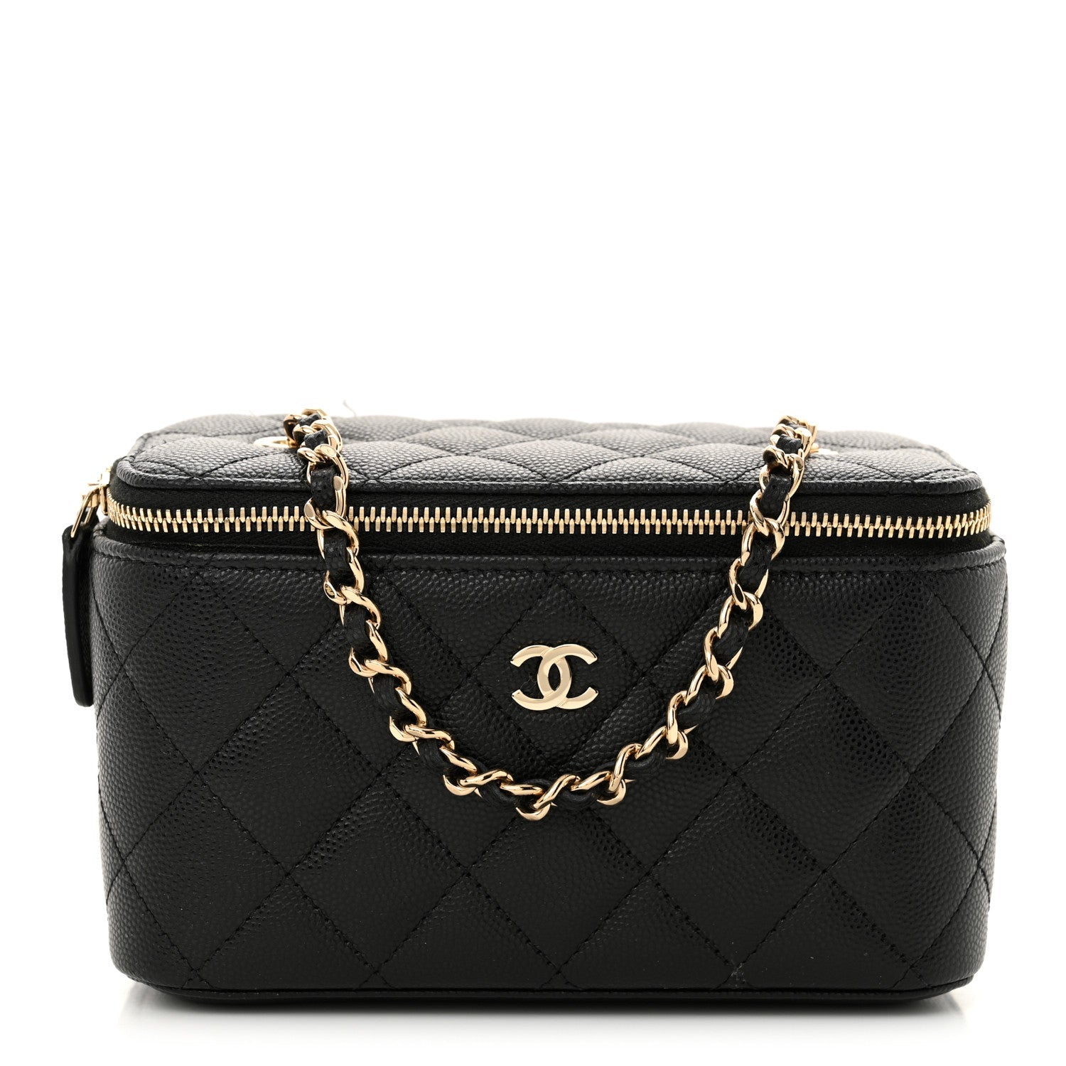Chanel Black Caviar Vanity Bag