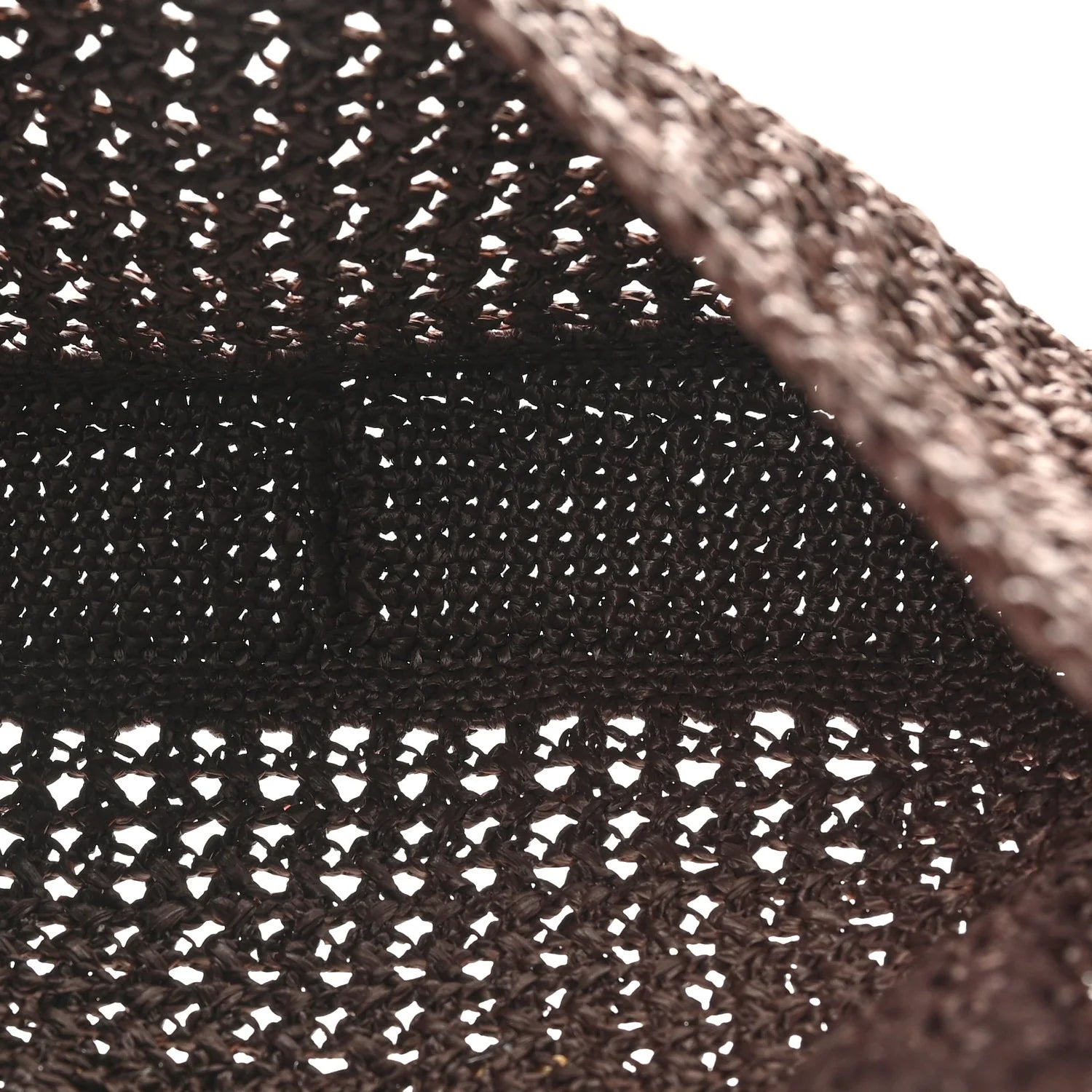 Miu Miu Brown Raffia Bag