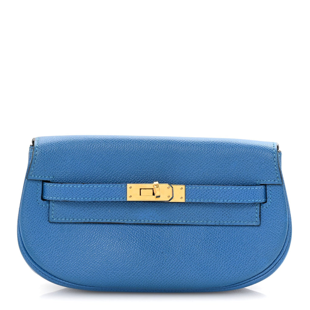 Hermes Blue Epsom Kelly Danse